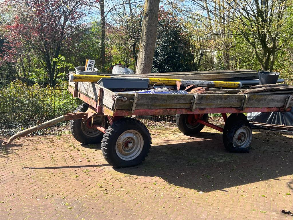 Boerenkar, Ophalen, Gebruikt