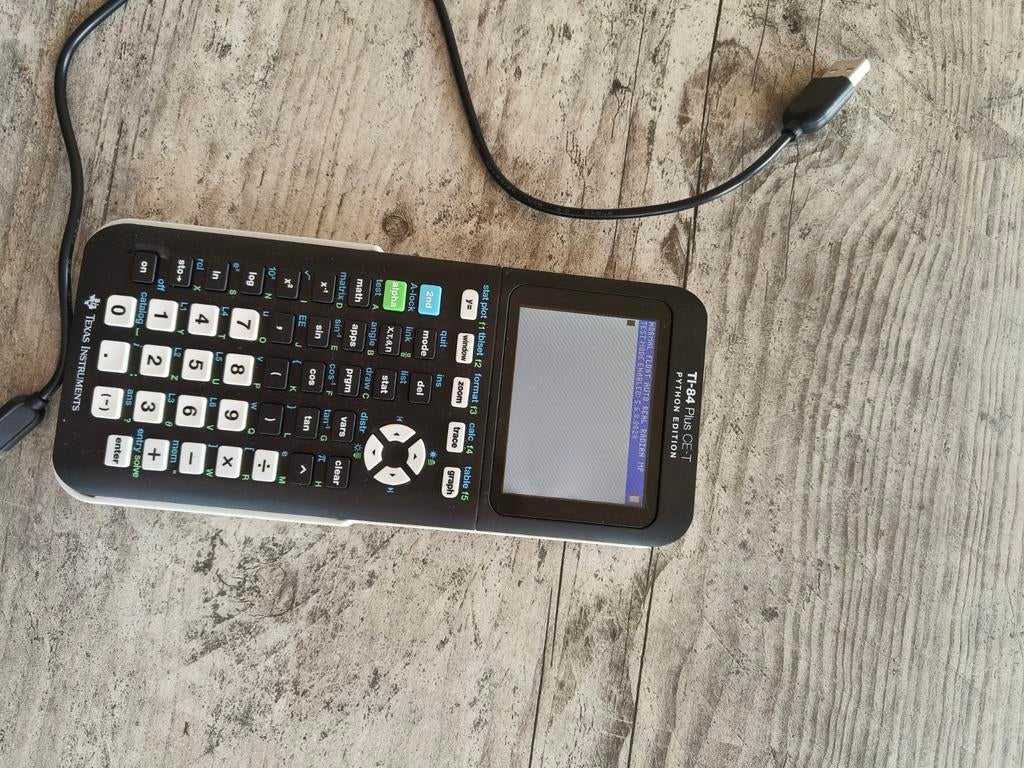 Texas instrument ti 84 ce-t python, Diversen, Ophalen