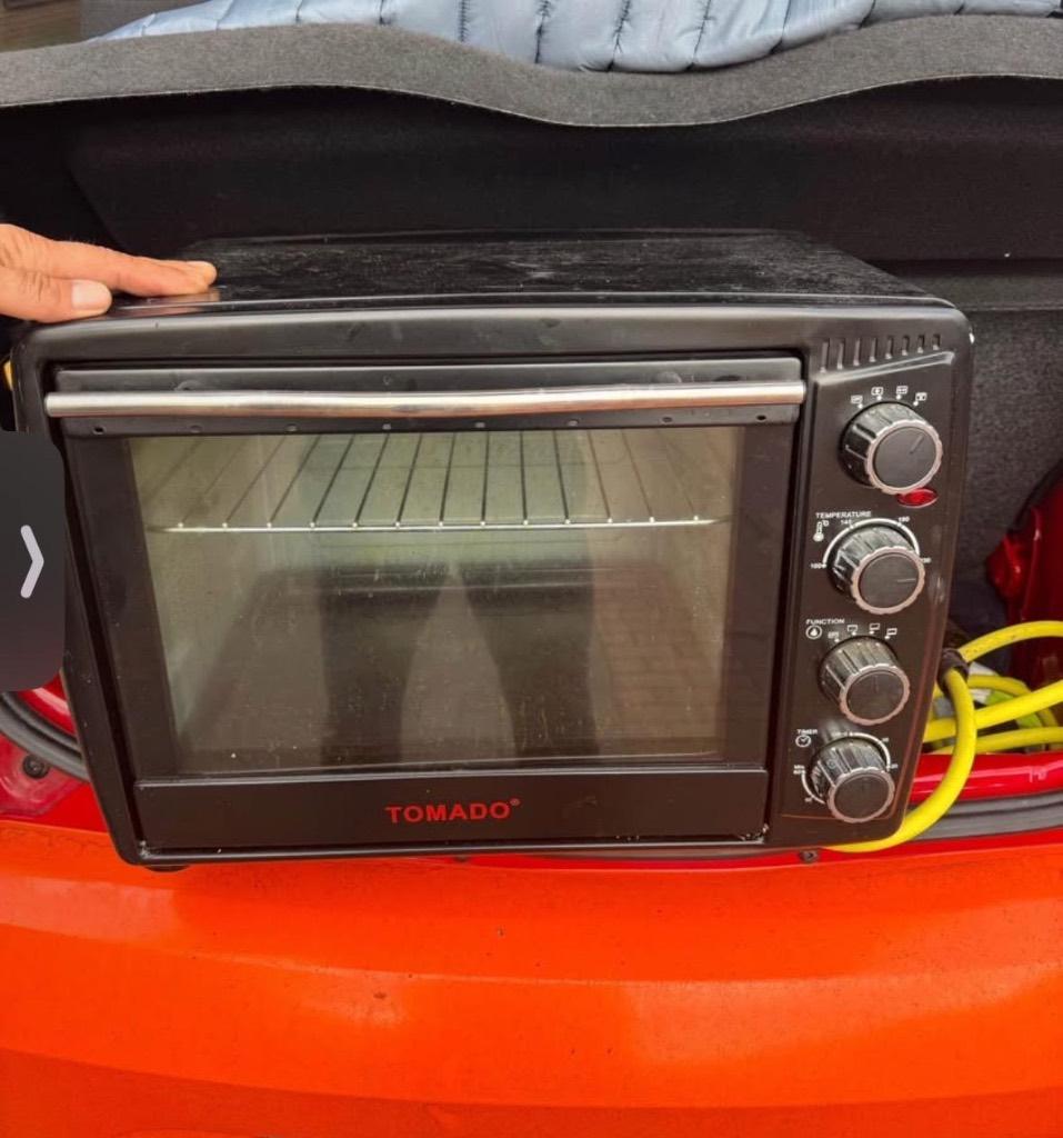 Electric oven, Ophalen, Zo goed als nieuw