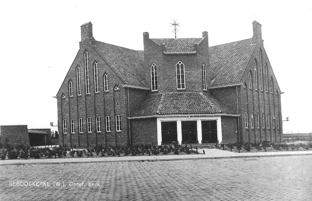AK Serooskerke - Geref. Kerk, Verzenden, 1960 tot 1980, Ongelopen, Zeeland