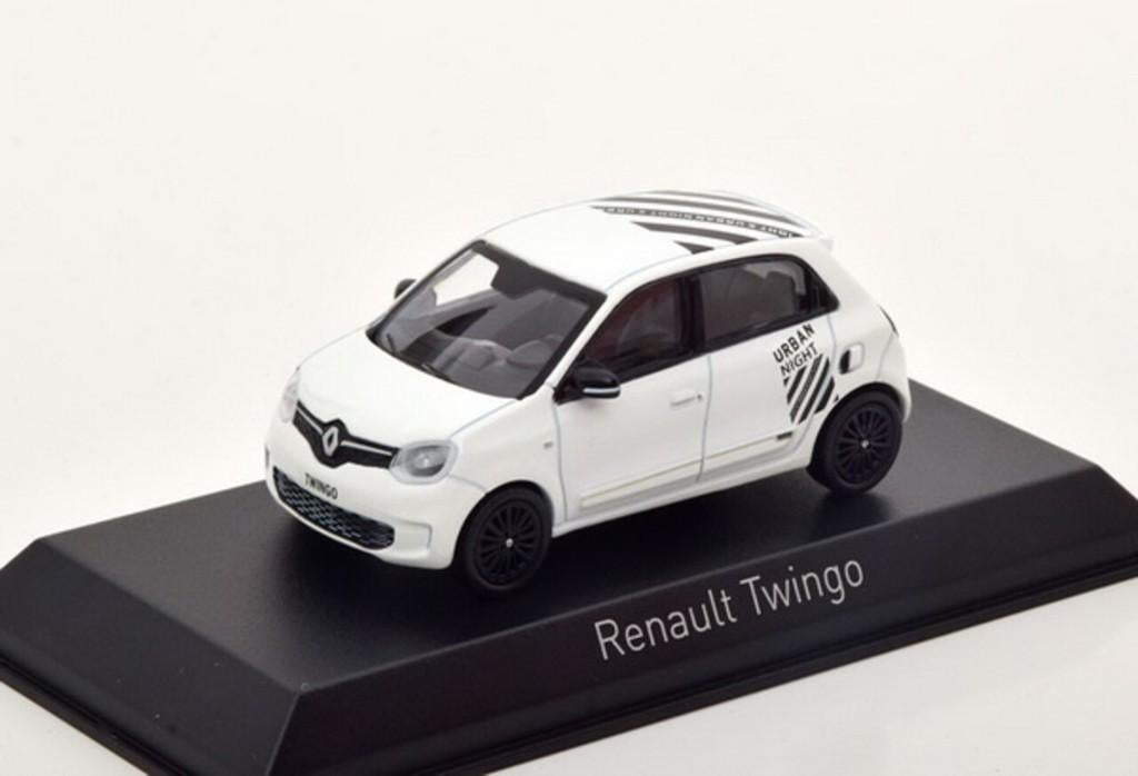 Renault Twingo Urban Night 2021 Wit Model 1/43 Norev Nieuw, Auto, Norev, Ophalen of Verzenden, Norev