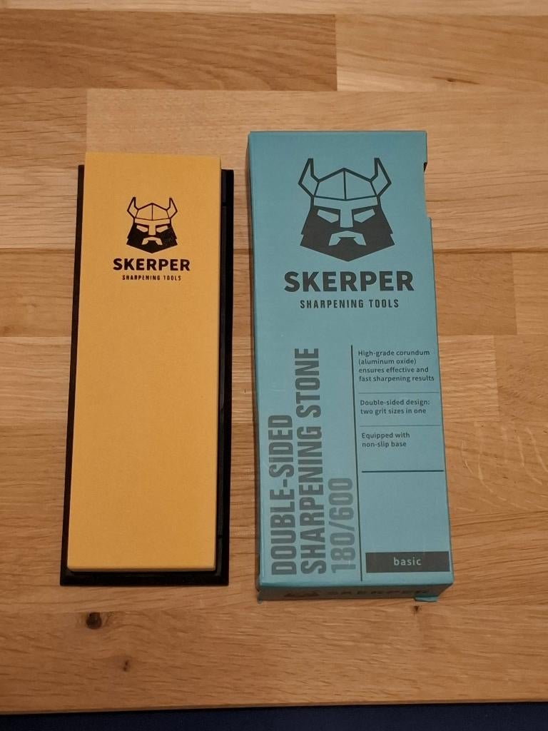 Skerper combinatieslijpsteen 180/600 +HBM Wetsteen K240/1000, Ophalen of Verzenden, Nieuw