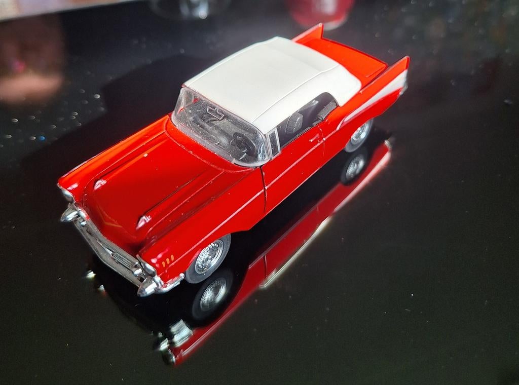 Welly - chevrolet bel air, Ophalen of Verzenden, Zo goed als nieuw, Auto