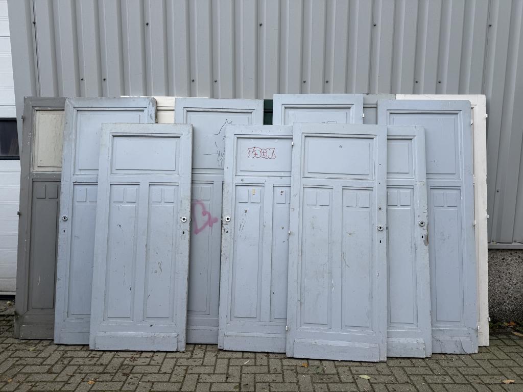 13 zeer fraaie antieke paneeldeuren uit 1920, La belle porte, Jurgen.hoogenboezem@gmail.com, Binnendeur, Ophalen of Verzenden