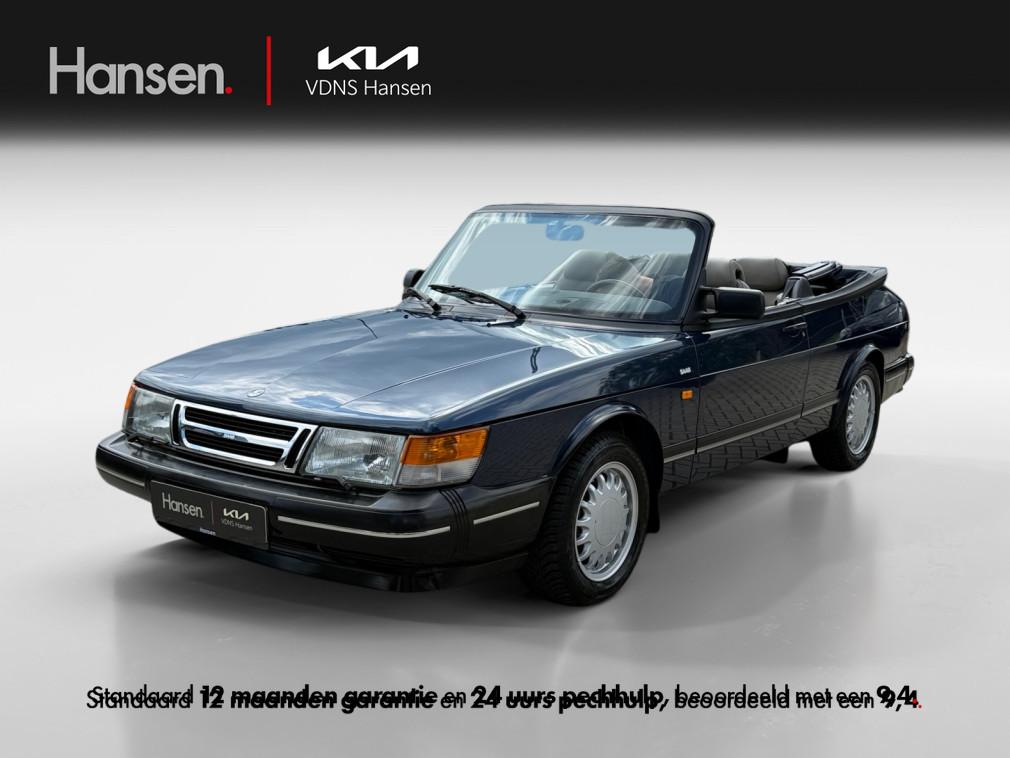 Saab 900 Cabrio 2.0 S, Auto's, Oldtimers, Bedrijf, Te koop, Lederen bekleding, Metallic lak, Open dak, Saab, Benzine, Cabriolet