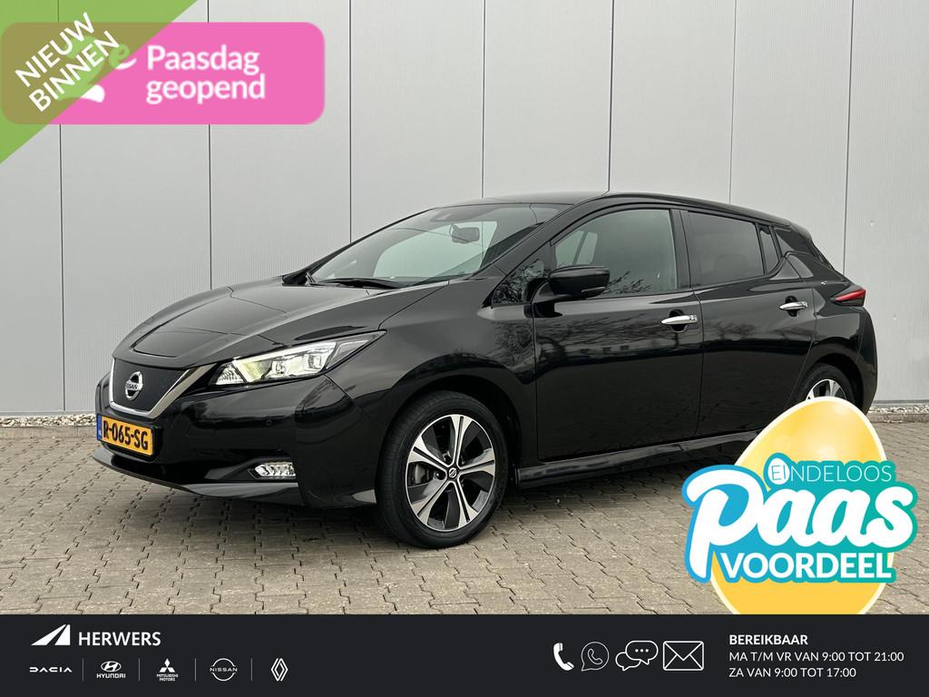 Nissan LEAF e+ N-Connecta 62 kWh / SOH 96%/ Trekhaak ( gesch, Stof, Gebruikt, Zwart, 218 pk