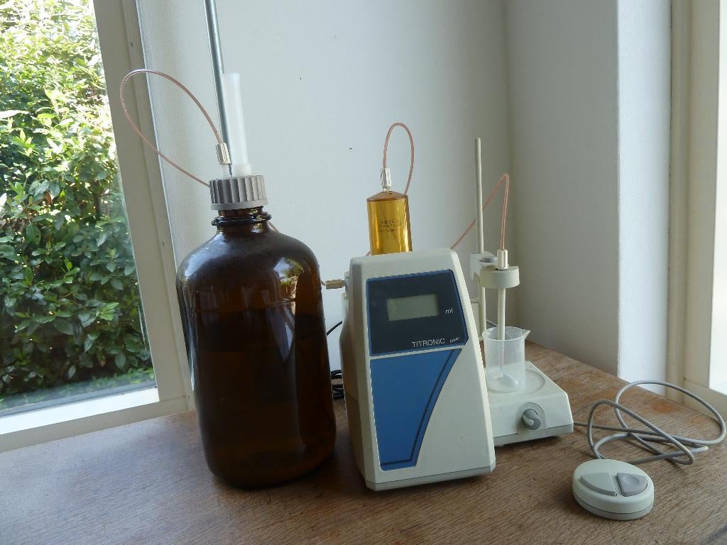 Titreerapparaat Titronic basic Schott, Antiek en Kunst, Ophalen of Verzenden