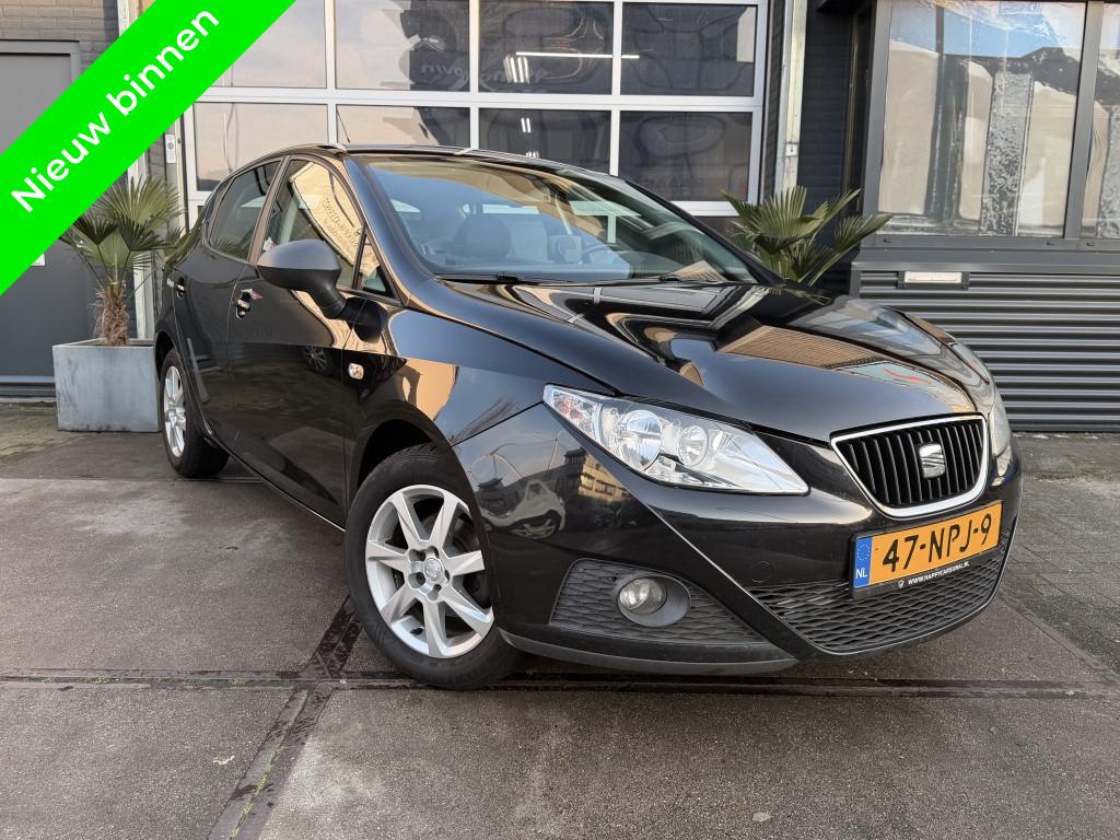 SEAT Ibiza 1.2 TDI Style Eco. (bj 2010), Stof, Gebruikt, 1199 cc, 96 €/maand