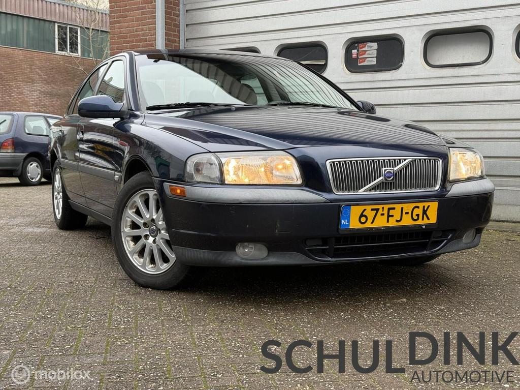 Volvo S80 2.4 CRUISE CONTROLE|AIRCO, Voorwielaandrijving, Blauw, Bedrijf, Sedan