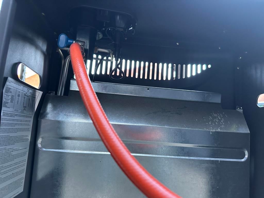 Gaskachel op wielen, Ophalen, Gebruikt, Gas, Vrijstaand