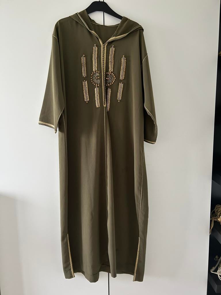 Groene jelebba te koop, Ophalen of Verzenden, Zo goed als nieuw, Groen, Boven de knie