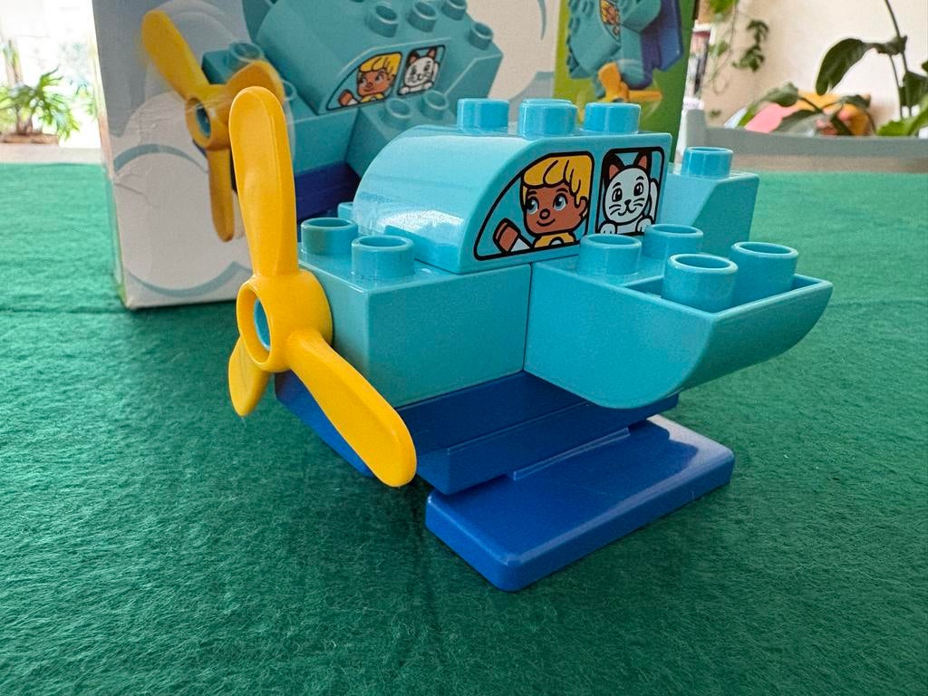 Lego Duplo 10849 - Mijn eerste vliegtuig, Kinderen en Baby's, Speelgoed | Duplo en Lego, Gebruikt, Duplo, Complete set, Inclusief instructies
