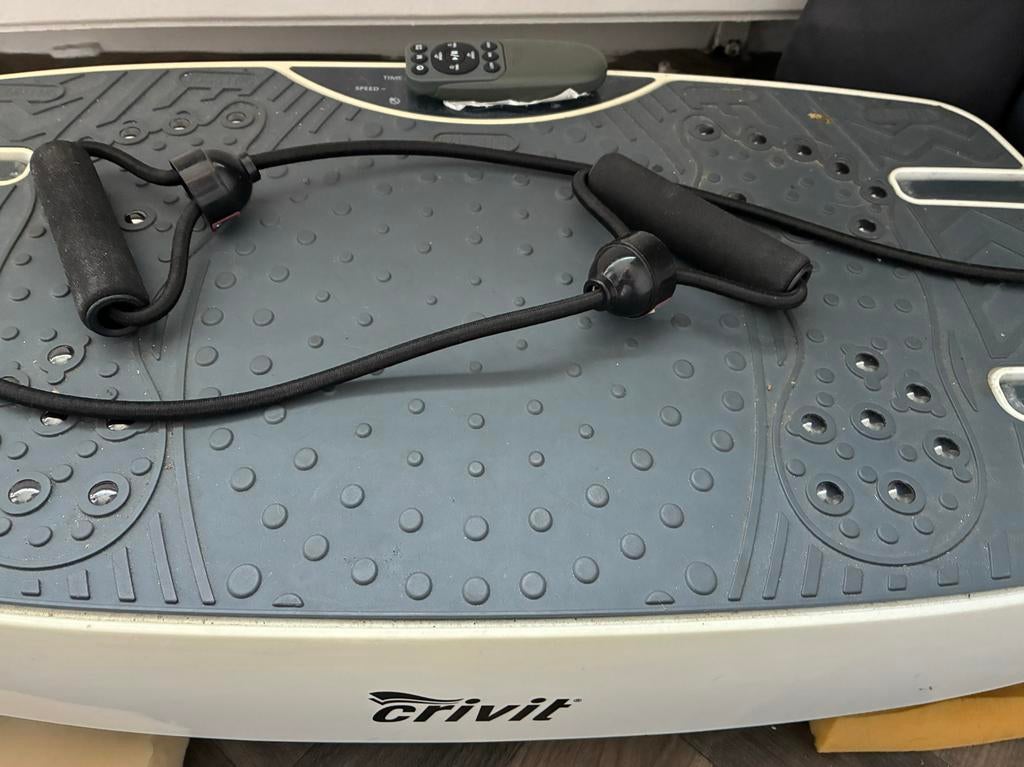 Crivit Vibratieplaat met Weerstandsbanden, Ophalen, Gebruikt, Armen, Overige typen