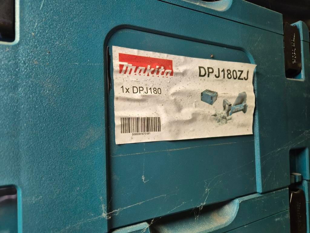 Lamello machine 18 volt makita, Ophalen, Invalzaag, Zo goed als nieuw, Makita