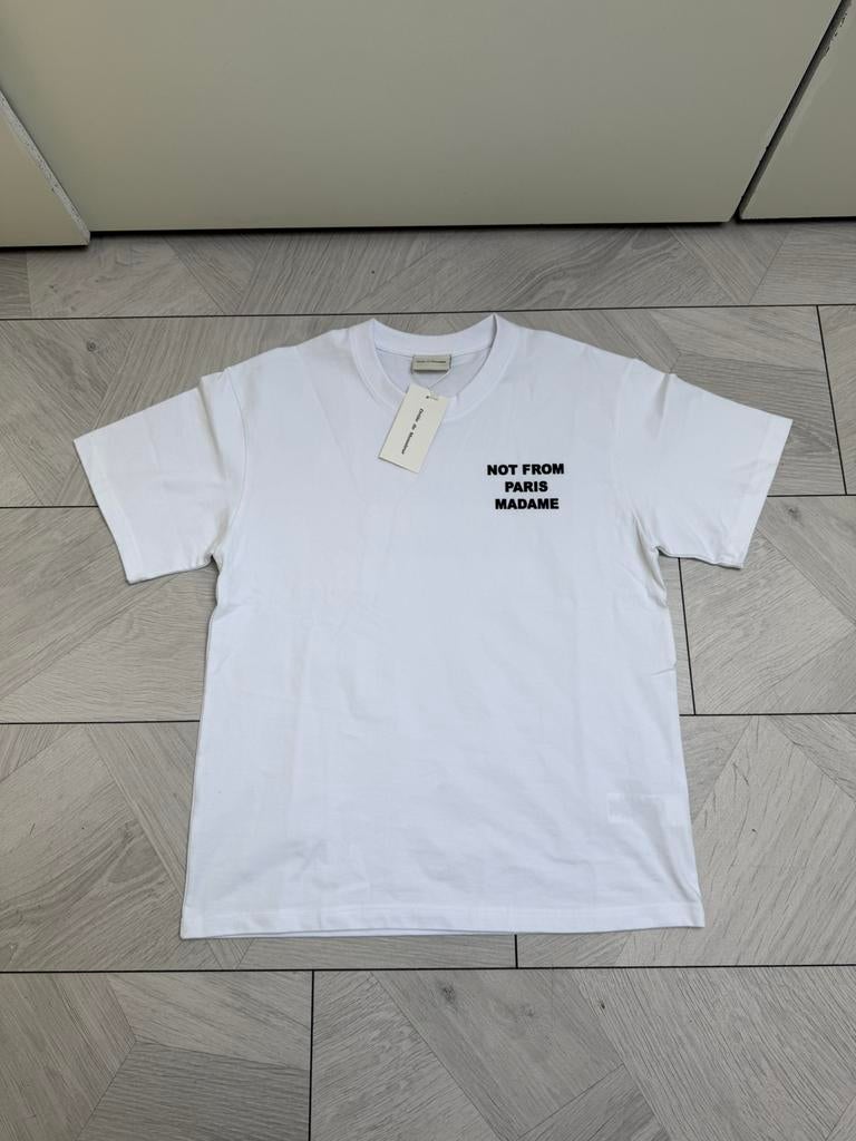 Drôle de monsieur - Not From Paris Madame T-shirt, Ophalen of Verzenden, Nieuw, Wit