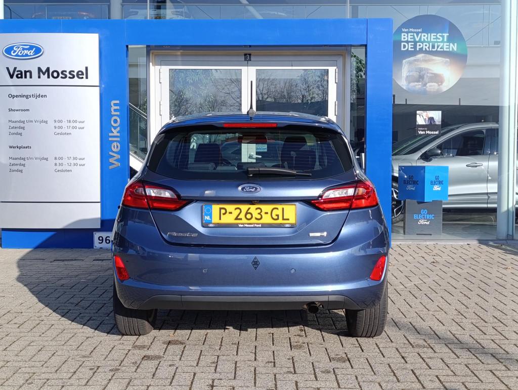 Ford Fiesta 1.0 EcoBoost Hybrid Titanium | Automaat | Camera, 12 maanden, Euro 6, Blauw, Origineel Nederlands