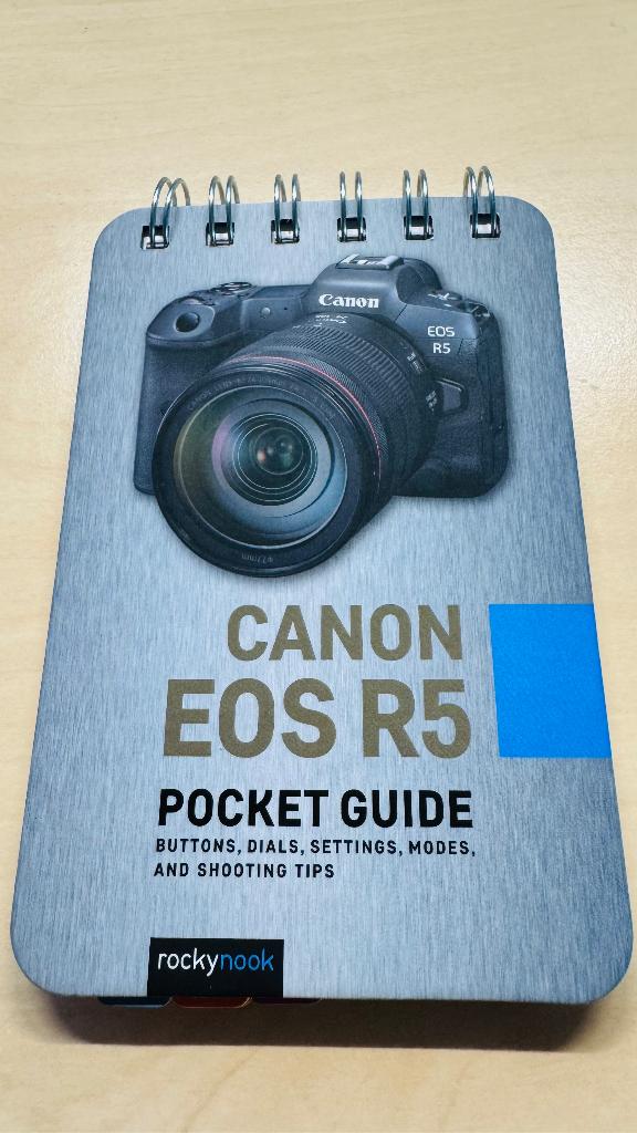 Rocky Nook pocket guide Canon EOS R5, Boeken, Camera's, Nieuw, Ophalen of Verzenden, Rocky Nook