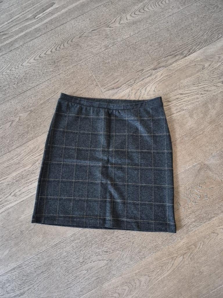 Rok Hema grijs maat M dames, Maat 38/40 (M), Ophalen of Verzenden, Zo goed als nieuw, Grijs