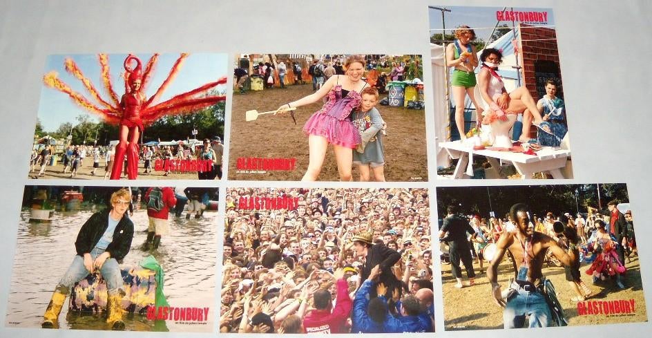 GLASTONBURY      filmfotoset., Verzenden, Nieuw, A4 of kleiner, Film en Tv