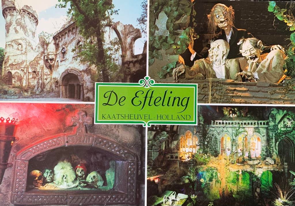 De Efteling, Spookslot., Ophalen of Verzenden, Gelopen, Noord-Brabant