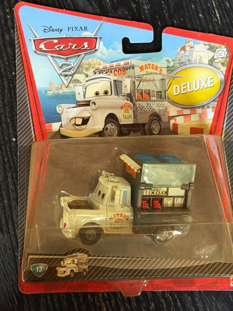 Disney Pixar Cars 2 Mater's Tacos Deluxe, Ophalen of Verzenden, Nieuw