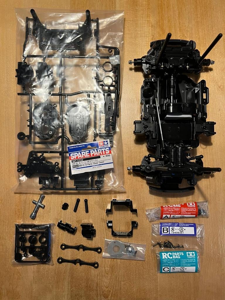 Tamiya roller MB-01 chassis
Incl. nieuwe extra D-parts 51722, Ophalen of Verzenden, Nieuw, Auto onroad