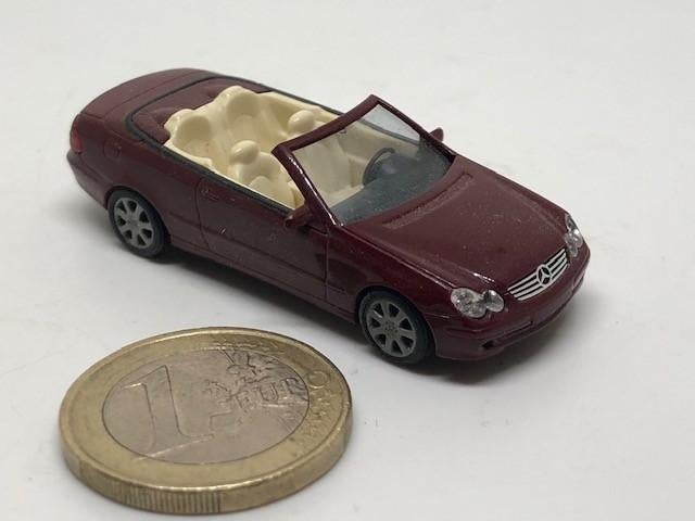 Mercedes CLK Open Donkerrood, Busch, Ophalen of Verzenden, Gebruikt, Auto, Overige merken