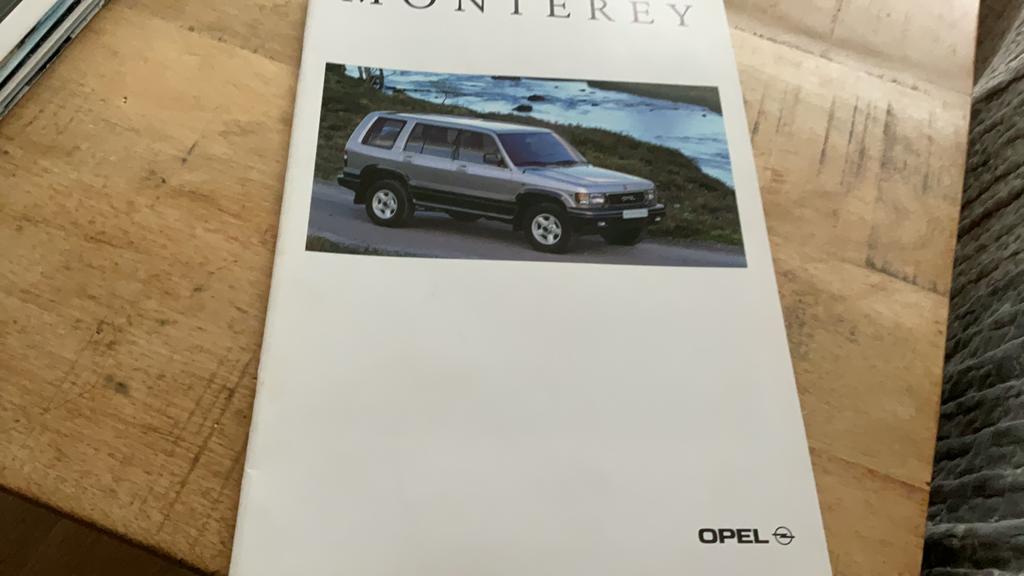 Opel Monterey 02 1997, Ophalen of Verzenden, Zo goed als nieuw, Opel
