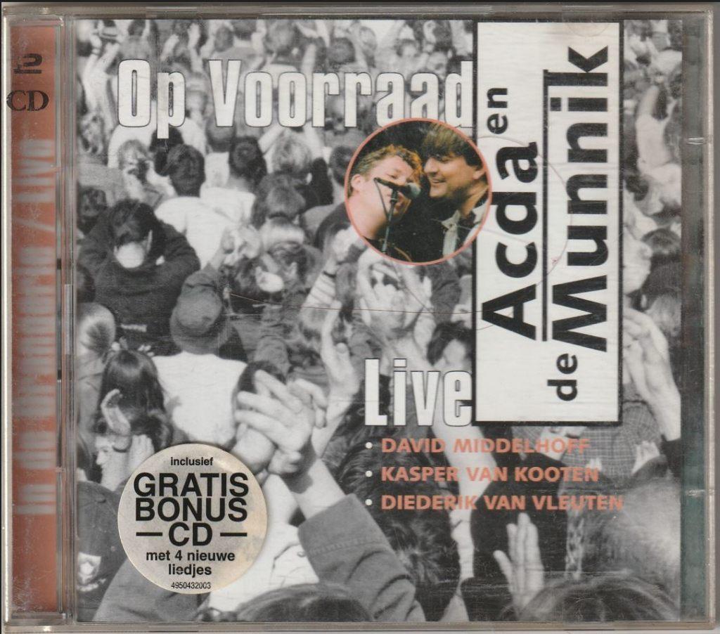 Acda en de Munnik - Op Voorraad - 2CD, Ophalen of Verzenden, Gebruikt, Pop