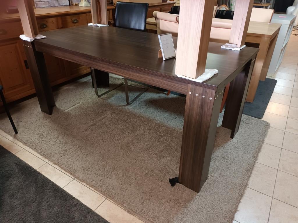 Mooie Eettafel met Glitters., Huis en Inrichting, Tafels | Eettafels, Gebruikt, 50 tot 100 cm, 150 tot 200 cm, Vijf personen of meer