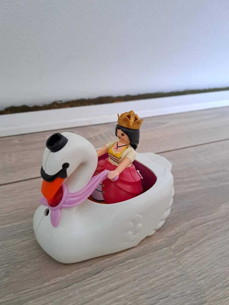 Playmobil zwaan met prinses, Ophalen of Verzenden, Gebruikt, Complete set