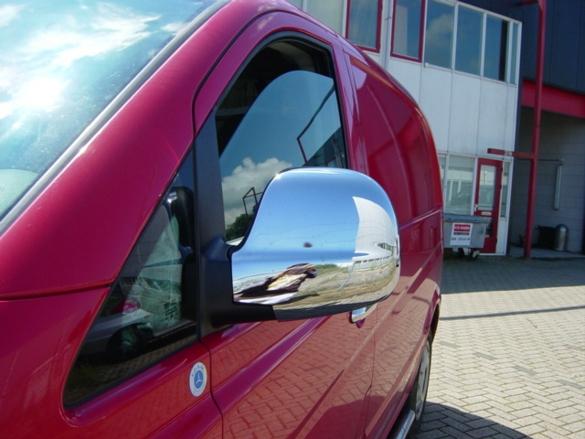 Mercedes-Benz Vito W639 (na 2003) Spiegelkappen ABS chroom, Niet ingevuld, Niet ingevuld, Niet ingevuld