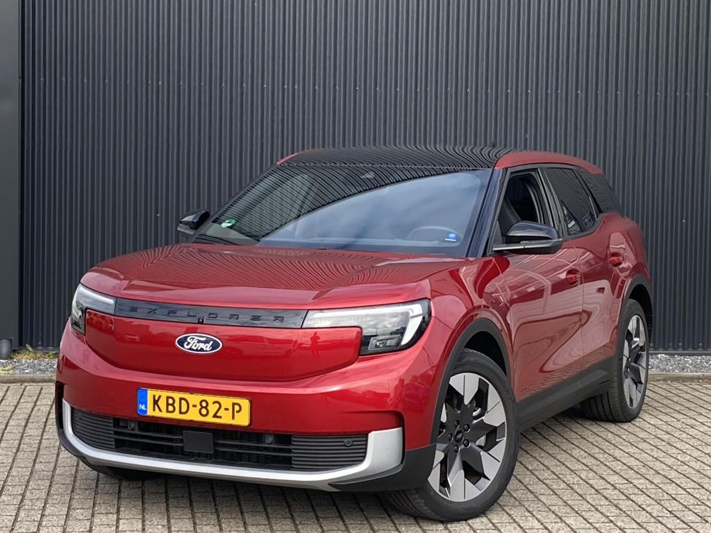 Ford Explorer Premium Extended Range AWD 79 kWh 340 pk Panor, Automaat, Gebruikt, Zwart, 340 pk