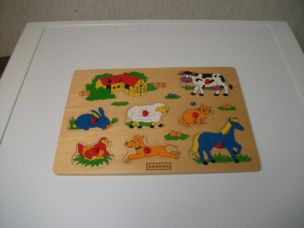 Puzzel BeeBoo 8 delig, Ophalen of Verzenden, Gebruikt