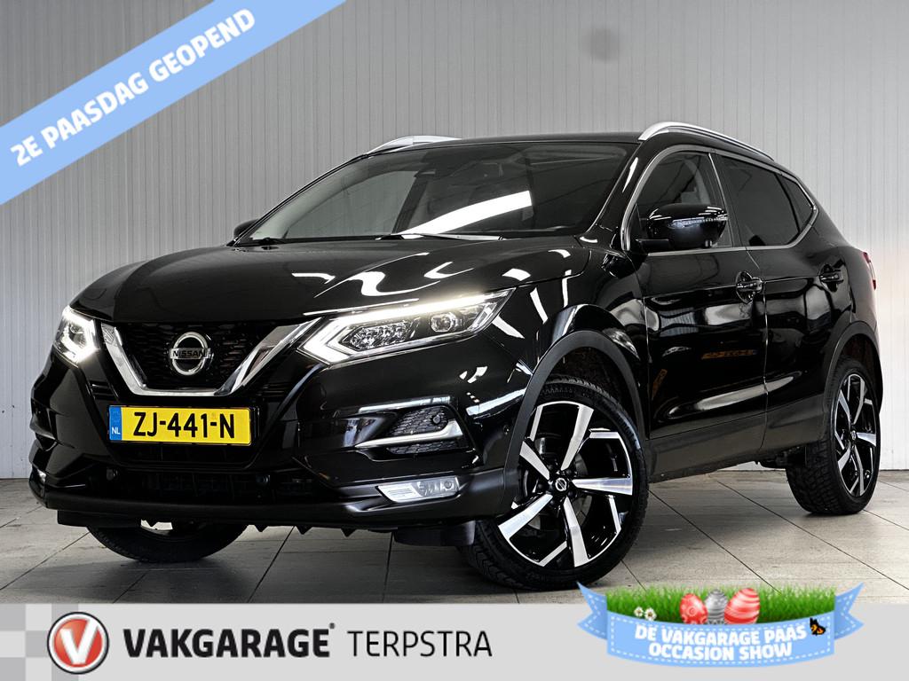 Nissan QASHQAI 1.3 DIG-T Business Edition/ Pano-Dak/ LED Kop, Voorwielaandrijving, Gebruikt, 4 cilinders, Zwart