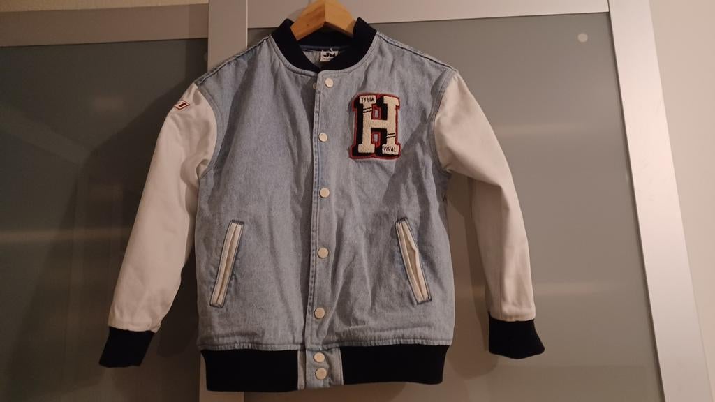 Zomerjas / spijkerjas Dylan Haegens maat 146 / 152. ZGAN, Ophalen of Verzenden, Zo goed als nieuw, Jongen, Dylan Haegens