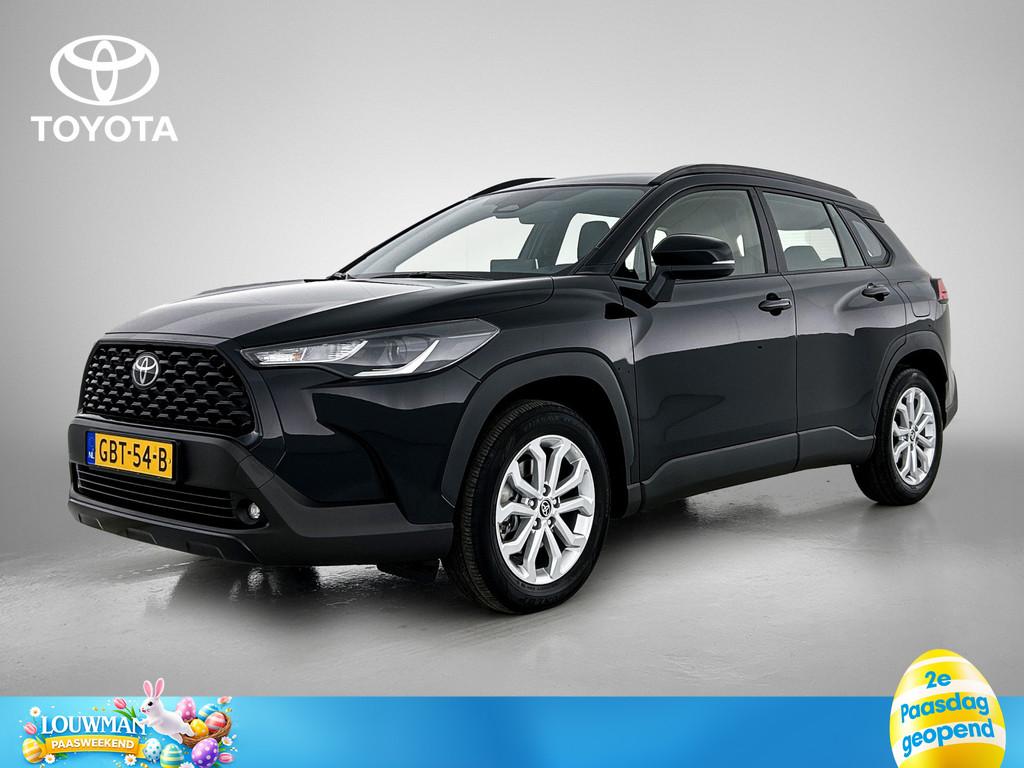 Toyota Corolla Cross Hybrid 140 Active | Dealeronderhouden |, 12 maanden, Stof, Gebruikt, Zwart