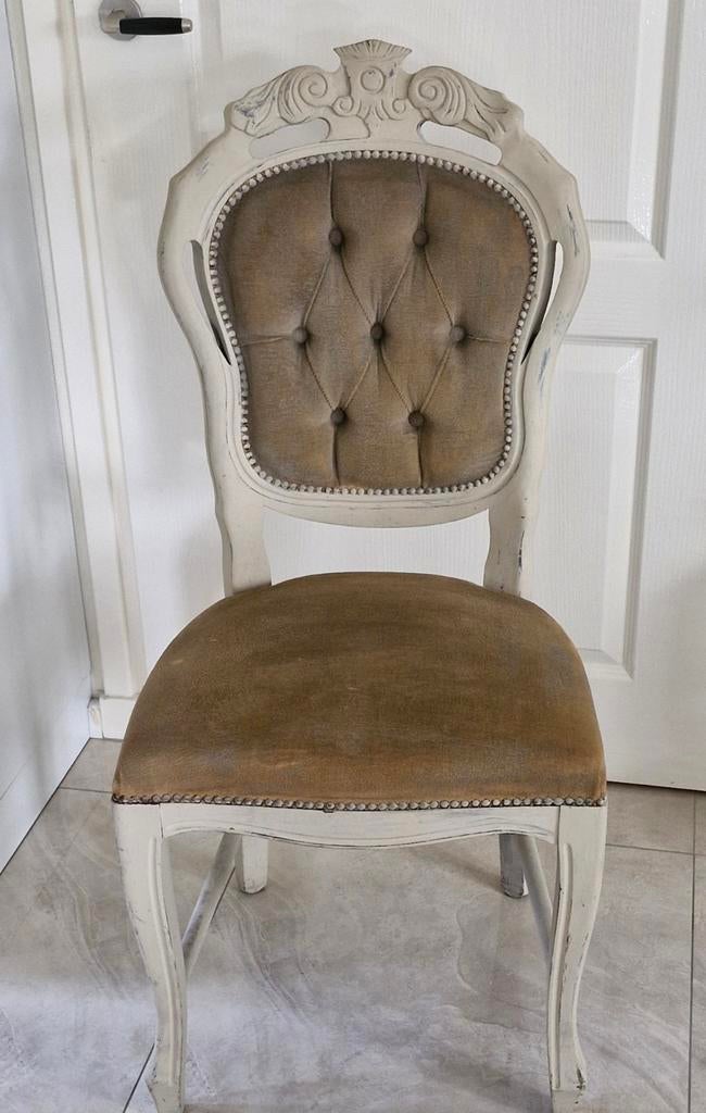 Antieke barok stoel, Antiek en Kunst, Antiek | Meubels | Stoelen en Banken, Ophalen