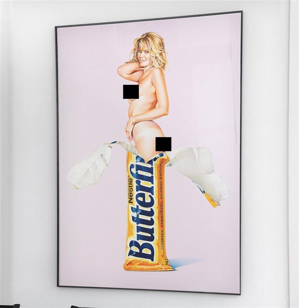 MANCAVE Grote Sexy Pin up Mel Ramos popart, Ophalen of Verzenden, Nieuw, A1 t/m A3, Film en Tv