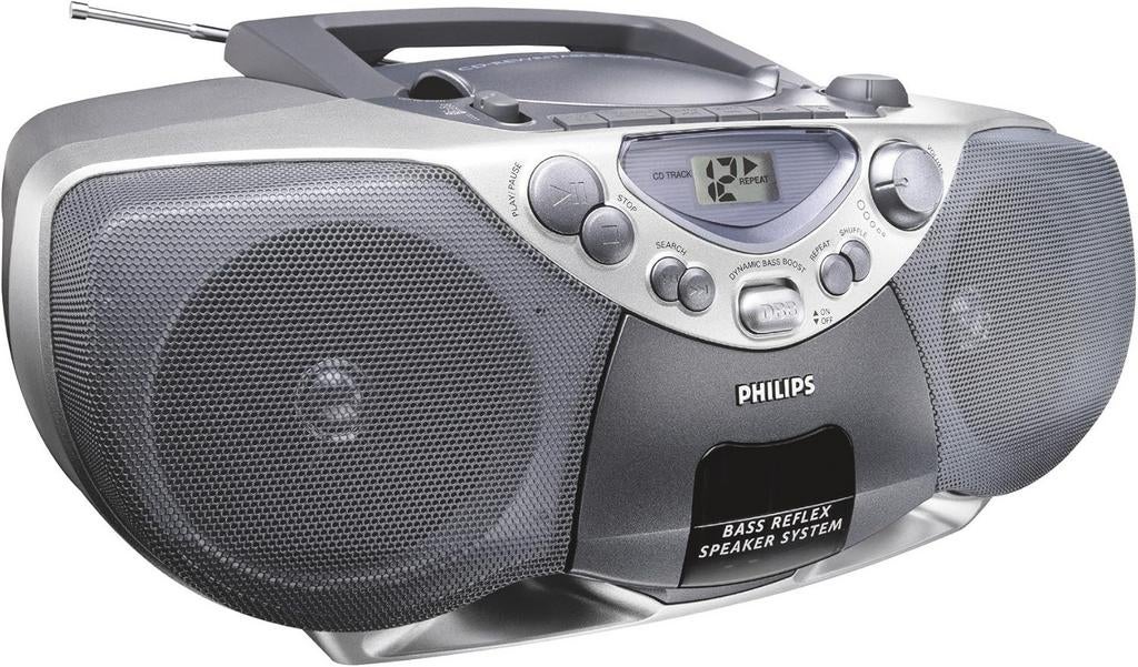 Mooie Philips Radio CD Cassette Soundmachine, Ophalen, Zo goed als nieuw