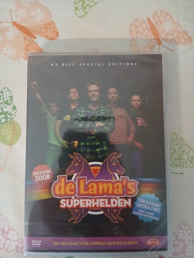 De Lama's Superhelden DVD - Seizoen 2008, Alle leeftijden, Ophalen of Verzenden, Nieuw in verpakking