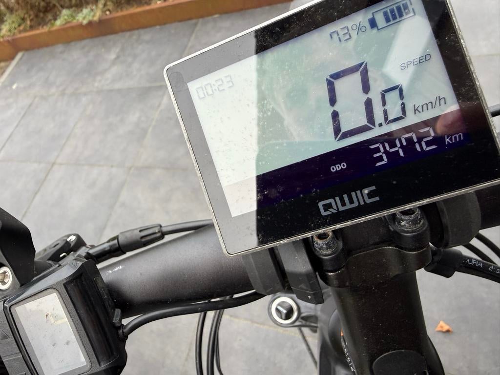 QWIC RD11 Performance elektrische fiets 3470km, Ophalen, Gebruikt, Sj, 50 km per accu of meer