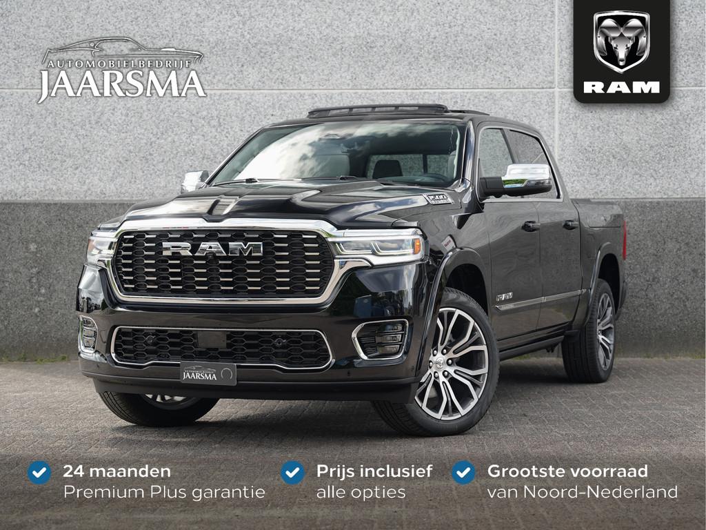 Dodge Ram 1500 Tungsten 540pk SST H-O CrewCab |BPM vrij! |Kl, Automaat, Zwart, 2993 cc, 24 maanden