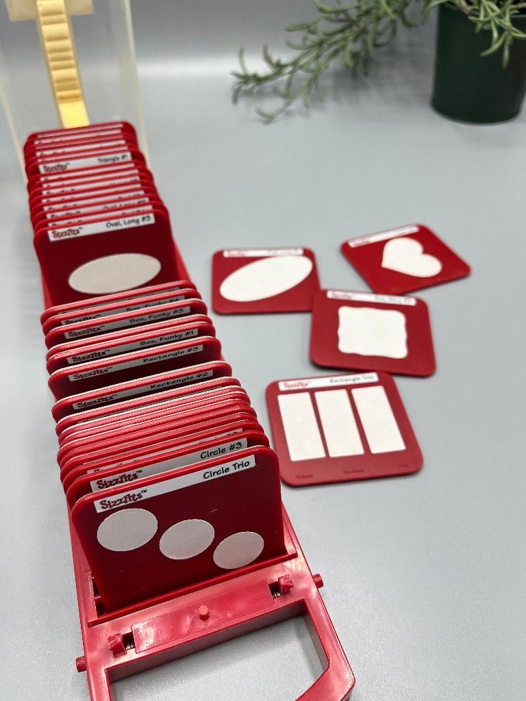 Sizzix Sizzlits set, Ophalen, Zo goed als nieuw, Gereedschap of Toebehoren