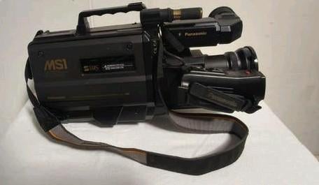 Vintage Panasonic MSI S-VHS movie NV-MS1E videocamera, Audio, Tv en Foto, Videocamera's Analoog, Ophalen