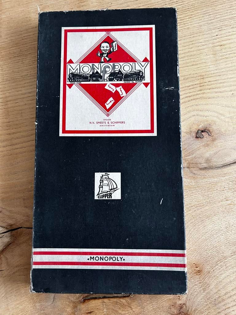 Monopoly spel oud, Ophalen of Verzenden, Zo goed als nieuw