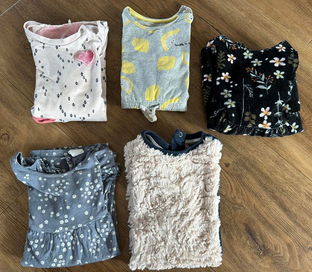 Jurkjes - maat 86, Ophalen of Verzenden, Zo goed als nieuw, Meisje, Jurkje of Rokje