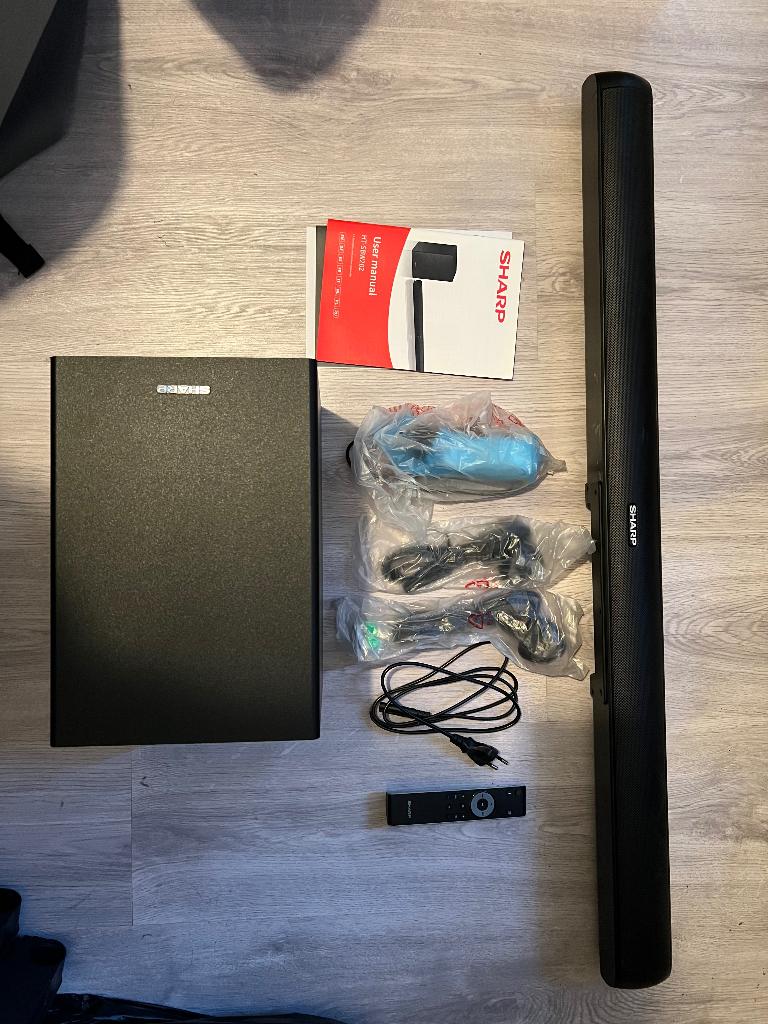 Sharp Soundbar box voor televisie in huis, Ophalen of Verzenden, Nieuw