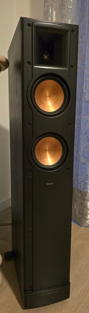 Klipsch RF-52 II vloerstaande speakers | paar | zwart |, Zo goed als nieuw, 120 watt of meer, Front, Rear of Stereo speakers, Ophalen