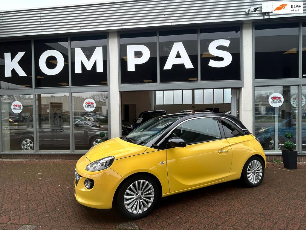 Opel ADAM 1.2 |CARPLAY|APK|PANO|WEINIG KM|AIRCO|MULTI STUURW, Voorwielaandrijving, 4 stoelen, Bedrijf, Handgeschakeld
